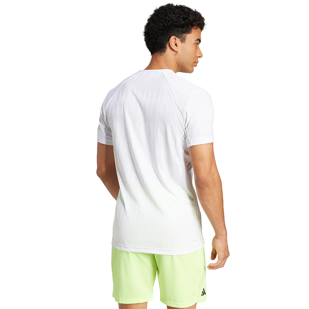 adidas Men's Freelift Tee - White - Image 3