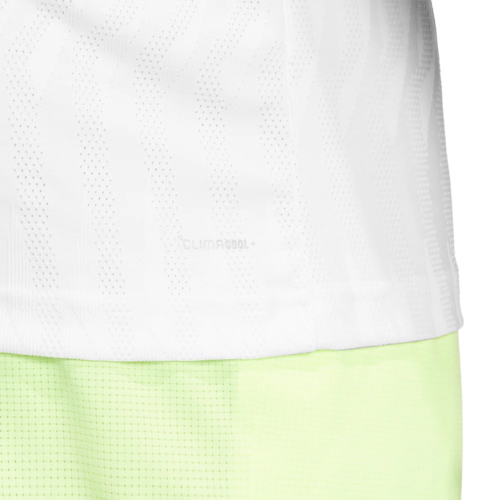 adidas Men's Freelift Tee - White - Image 5