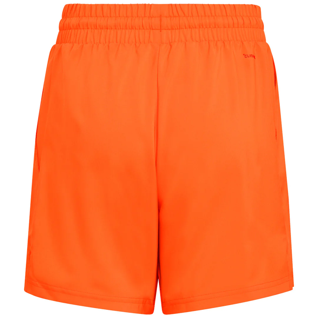 adidas Boy's Club 3 Stripe Short - Pure Orange - Image 2