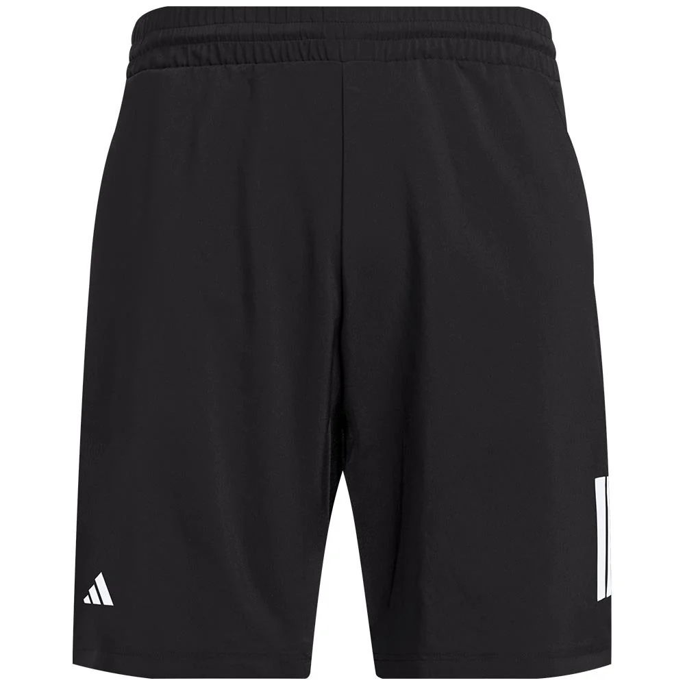adidas Boys Club 3 Stripe Short - Black