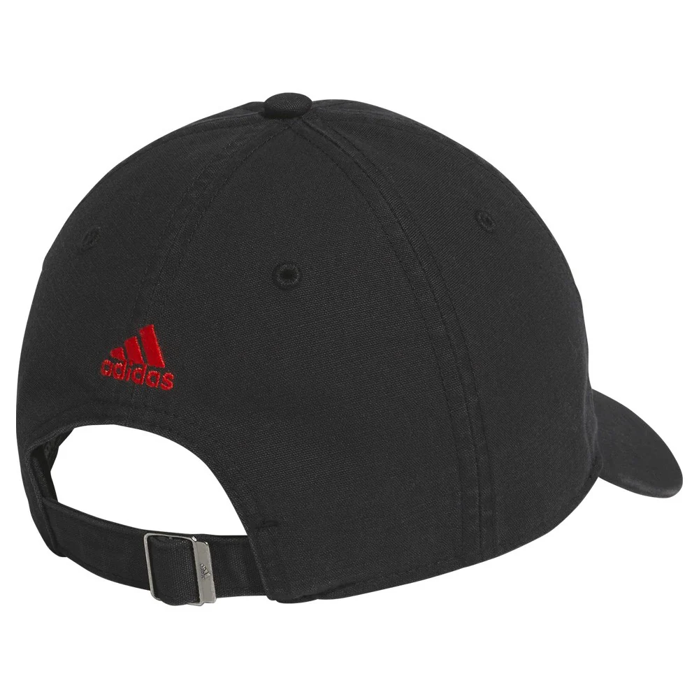 adidas Junior Ultimate 2 Hat - Black/Pure Ruby - Image 2