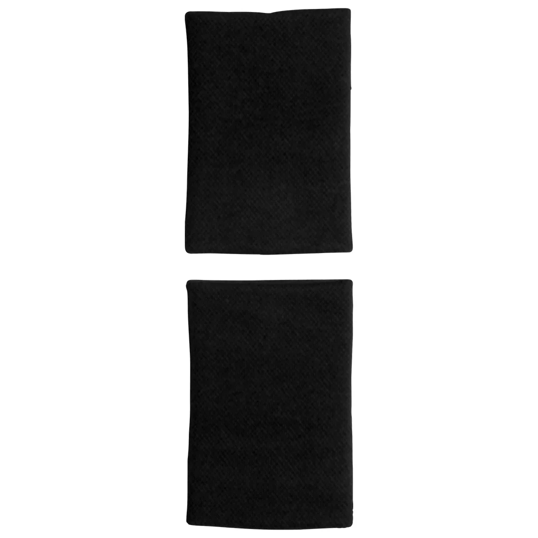adidas Large Tennis Wristband - Black/White - Image 2