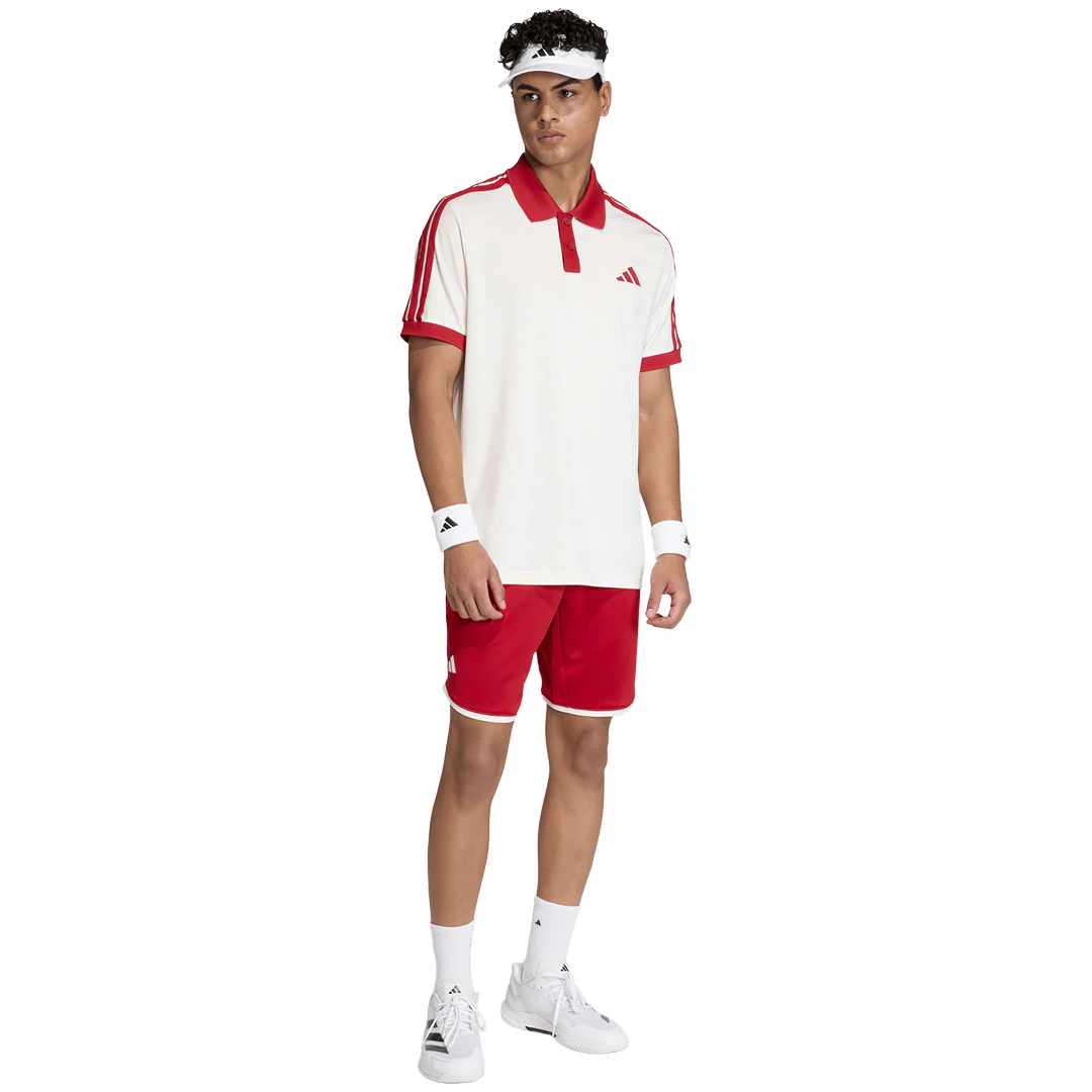 adidas Men's Classics Polo - Chalk White - Image 4