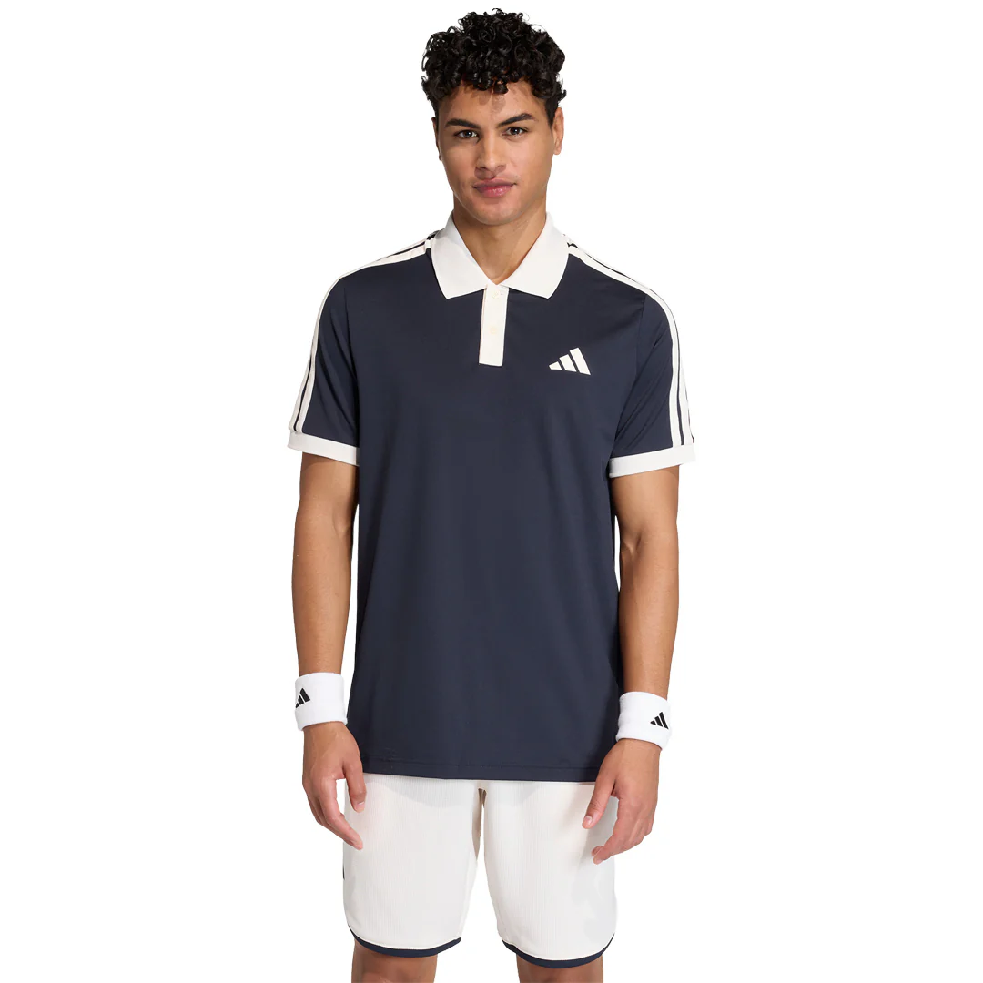 adidas Men's Classics Polo - Legend Ink - Image 2