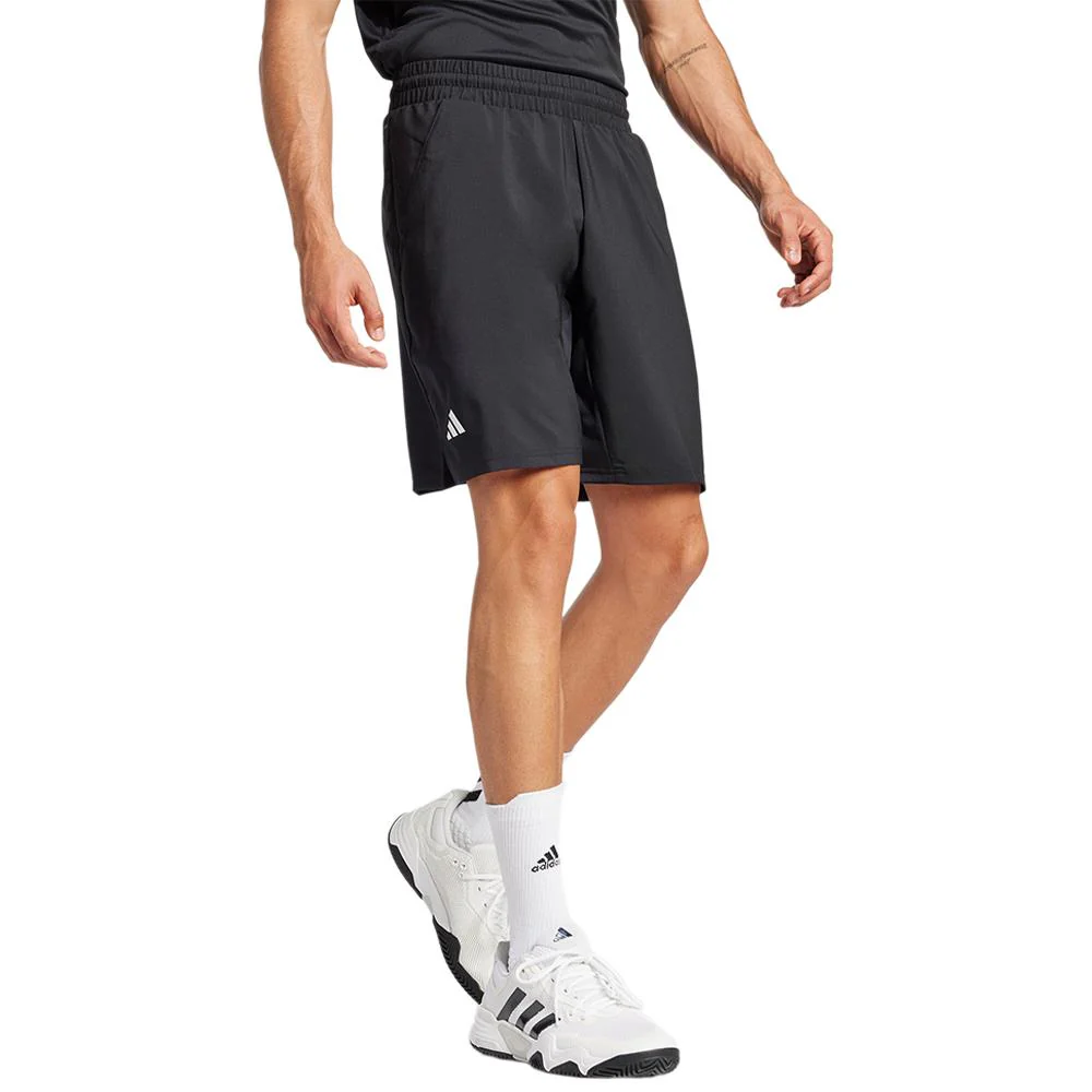 adidas Men's Club 3 Stripe 7" Short - Black - Image 4