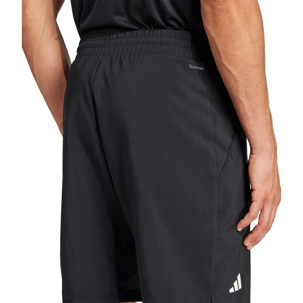 adidas Men's Club 3 Stripe 7" Short - Black - Image 6