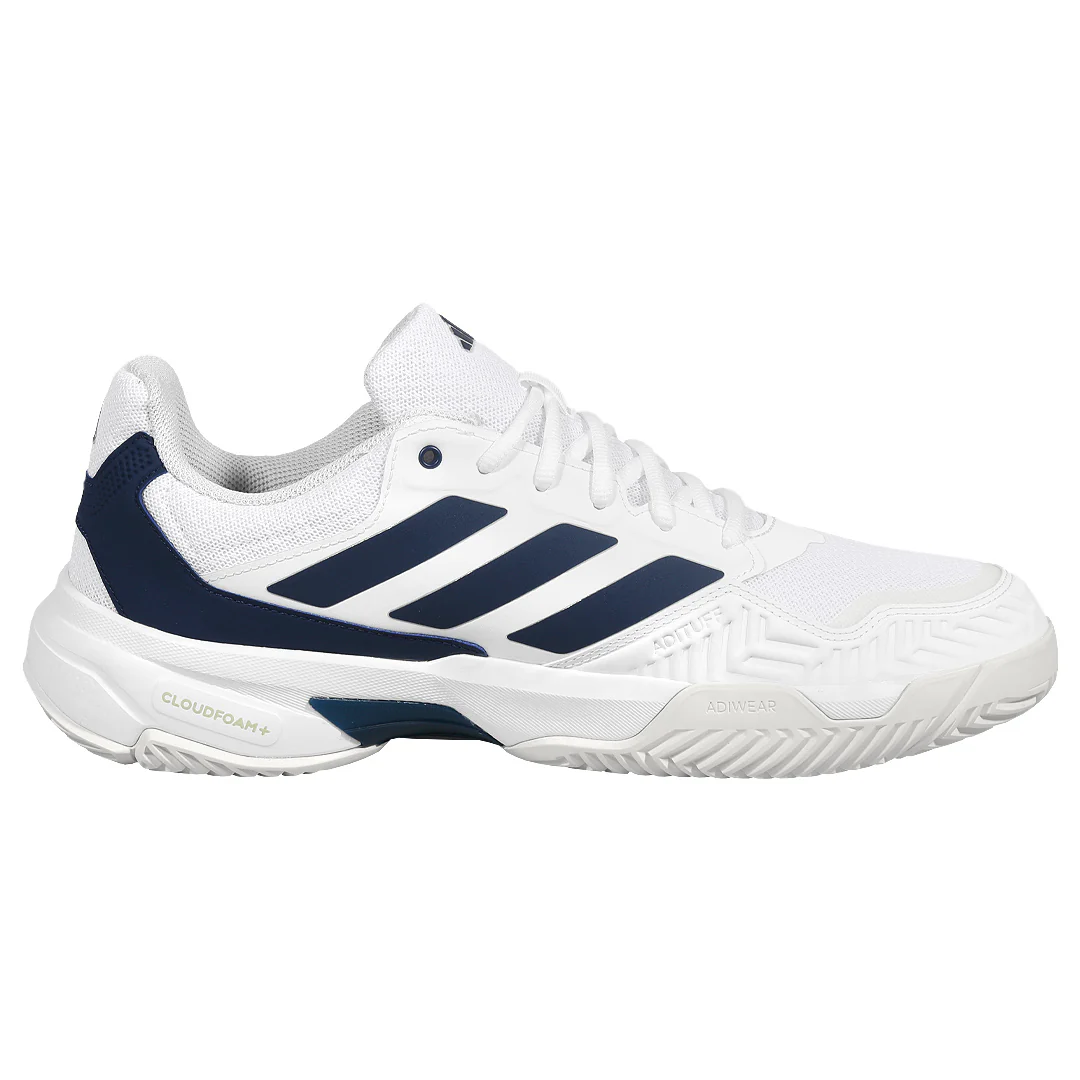adidas Men's CourtJam Control 3 - Cyber Metallic/Dark Blue - Image 2