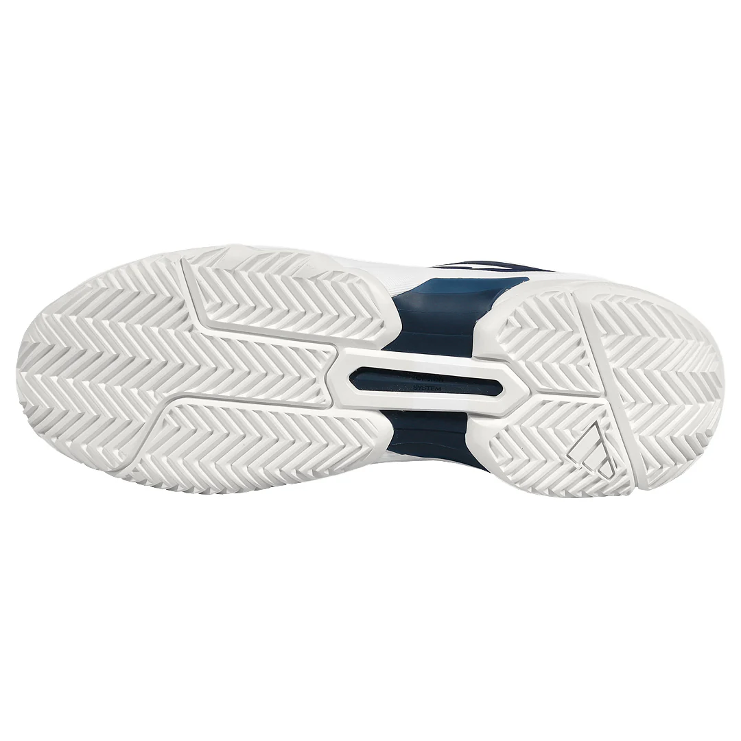 adidas Men's CourtJam Control 3 - Cyber Metallic/Dark Blue - Image 3