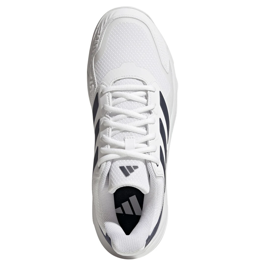 adidas Men's CourtJam Control 3 - Cyber Metallic/Dark Blue - Image 5