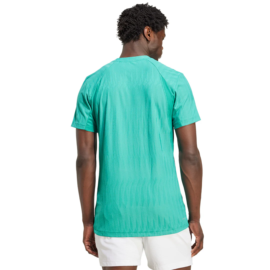 adidas Men's Freelift Tee - Pure Teal - Image 3