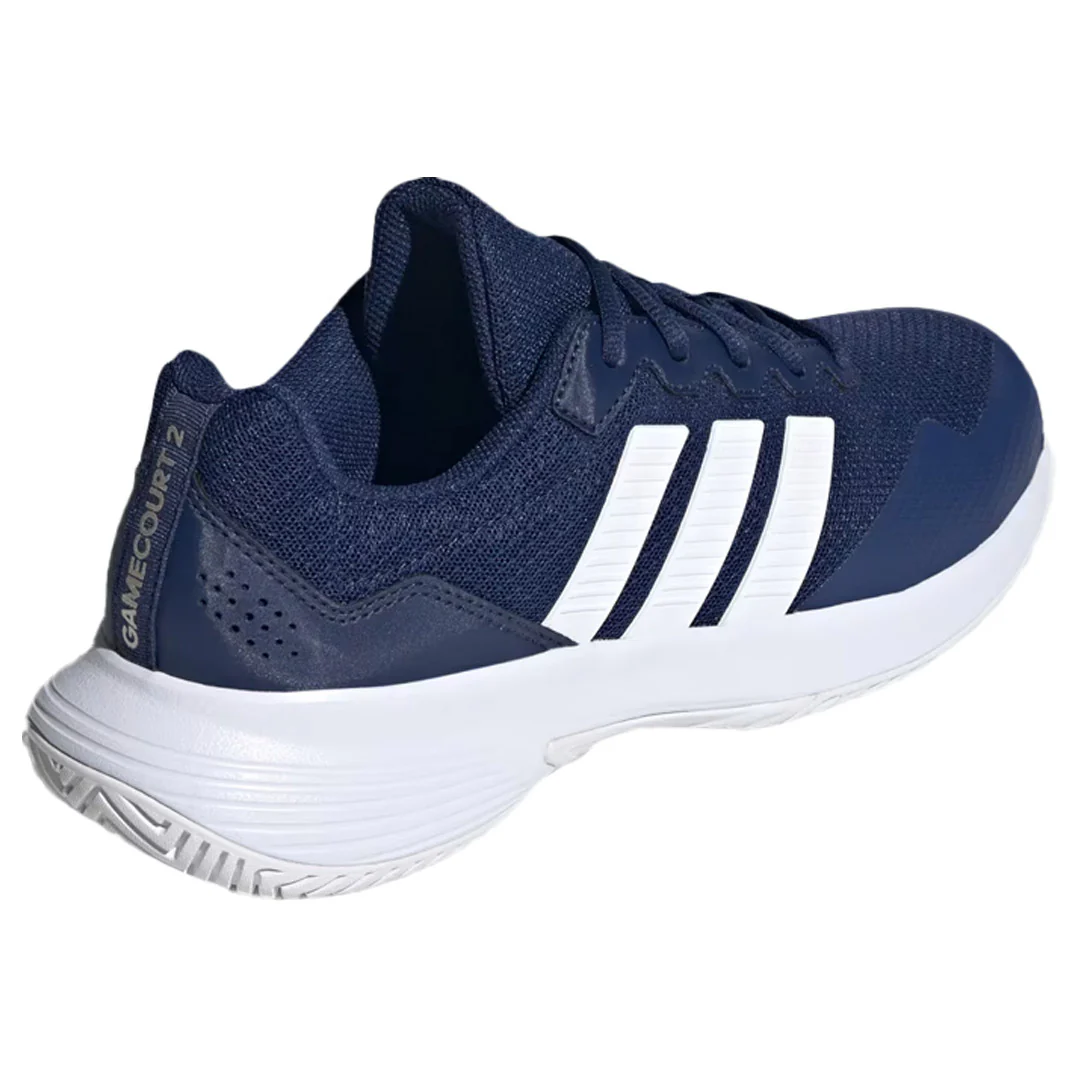 adidas Men's GameCourt 2 - Dark Blue/Cloud White - Image 4