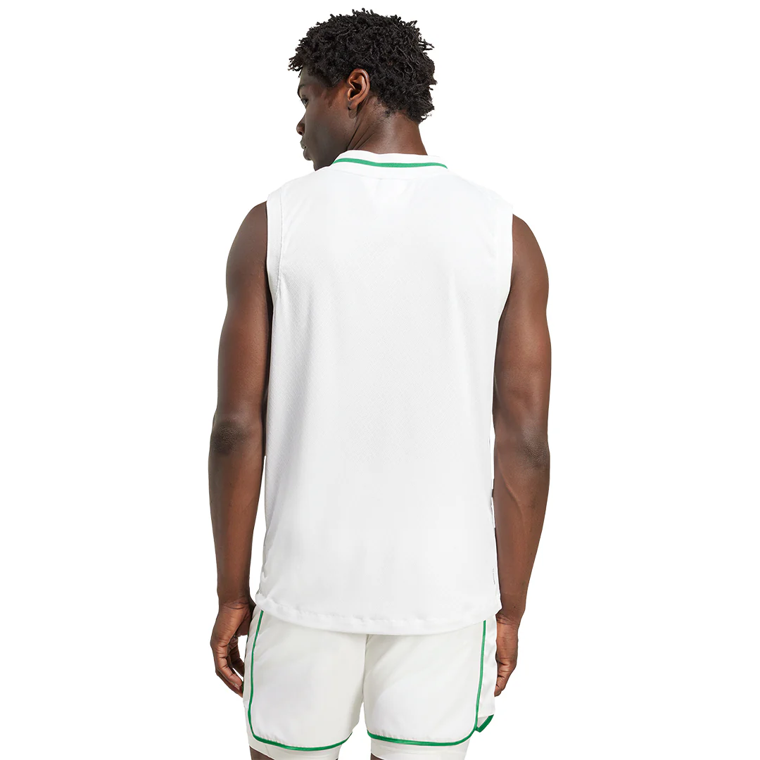 adidas Men's Pro Tank - White - Image 3