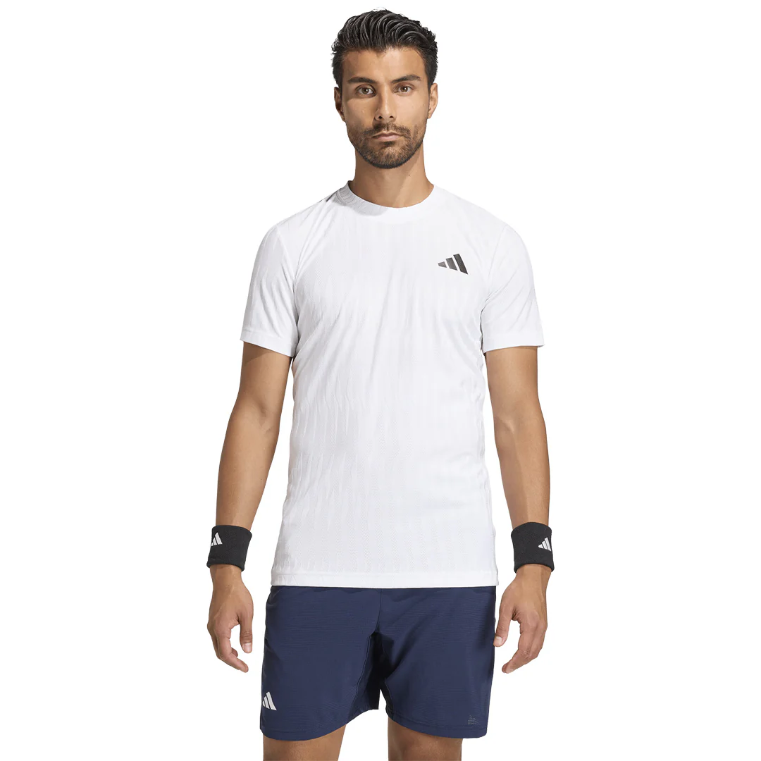 adidas Men's Freelift Tee - White - Image 2