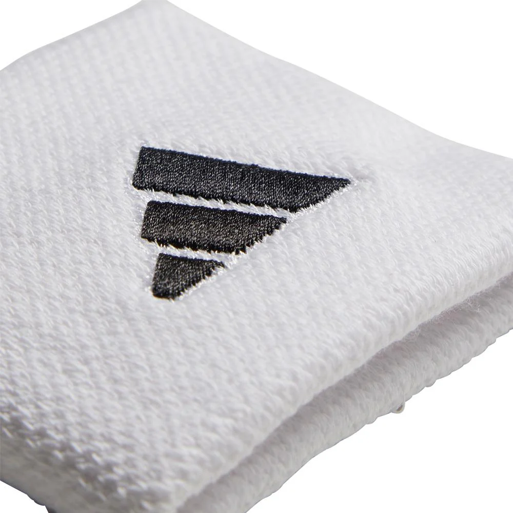 adidas Tennis Wristband 2 Pack - White - Image 3