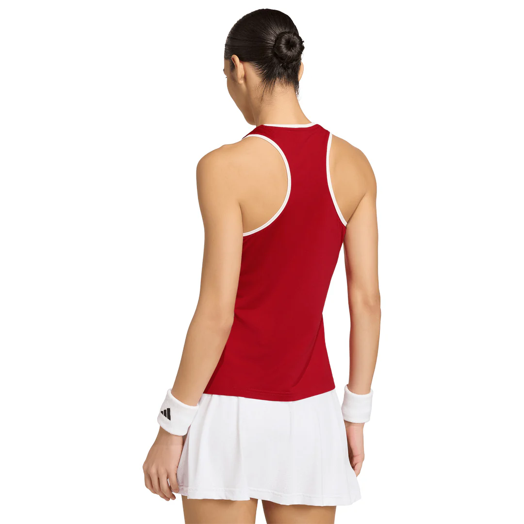 adidas Women's Classics Tank - Power Red - Image 3