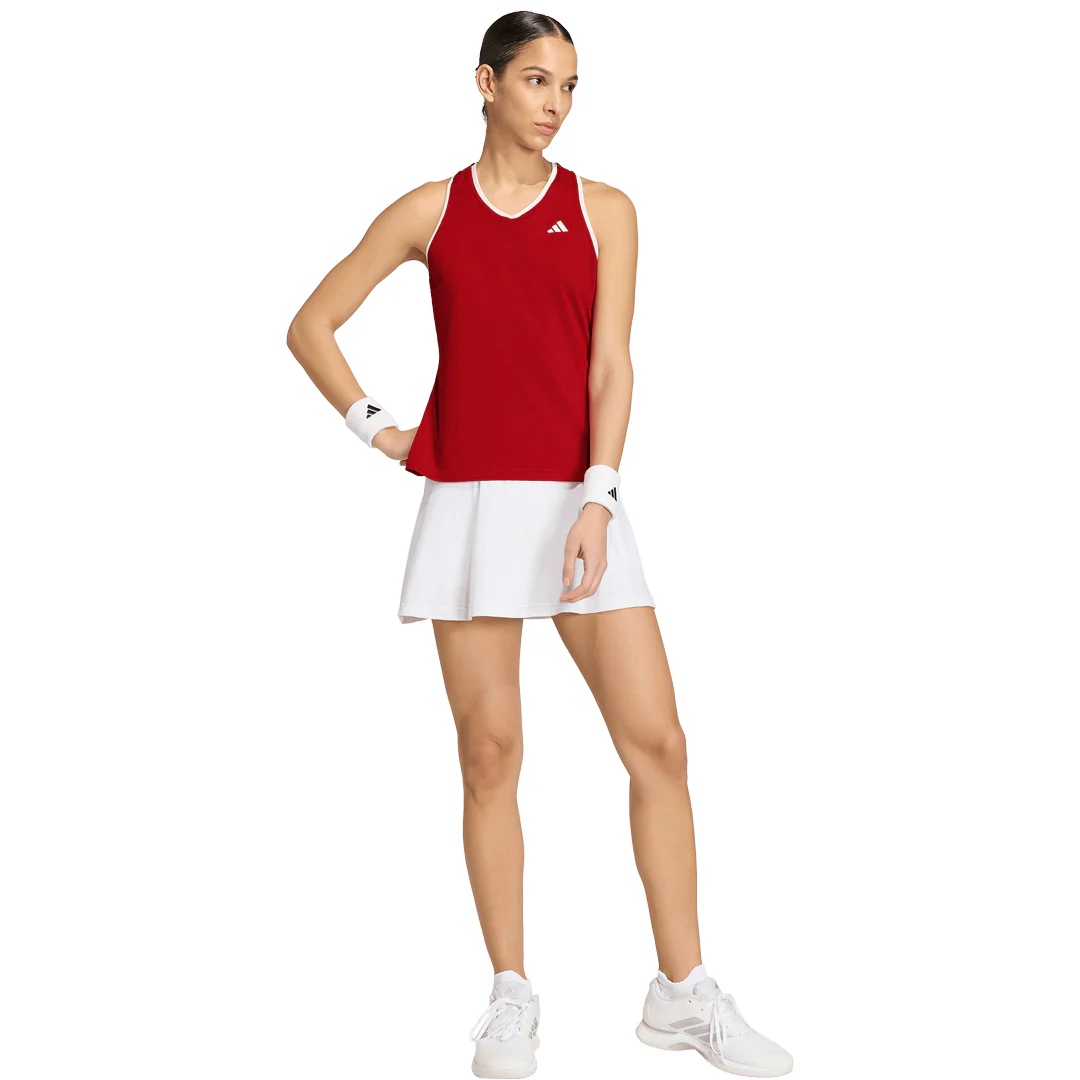 adidas Women's Classics Tank - Power Red - Image 4