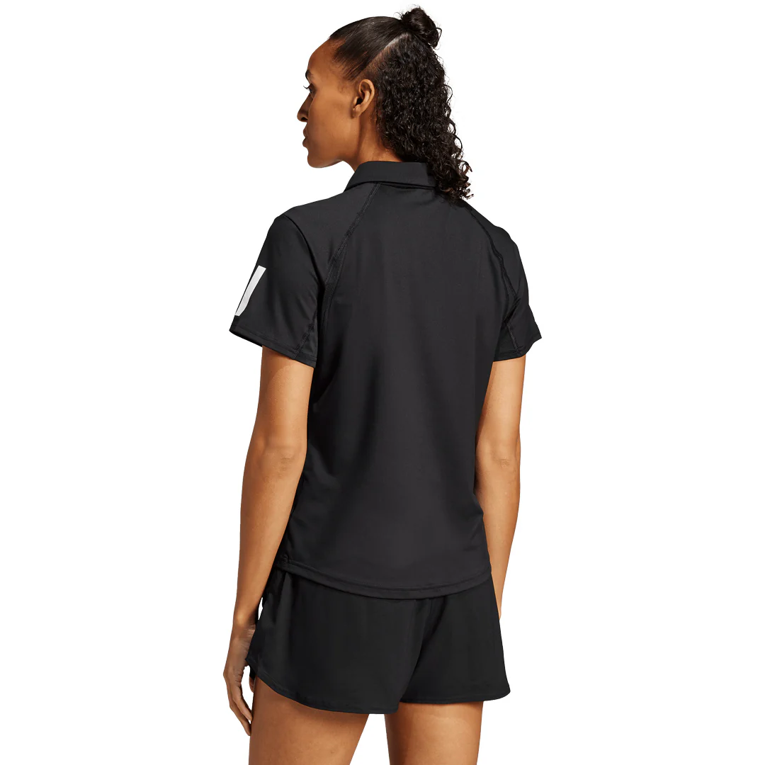 adidas Women's Club Polo - Black - Image 3
