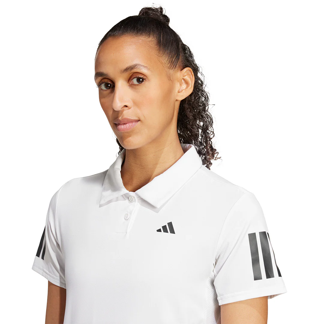 adidas Women's Club Polo - White - Image 5