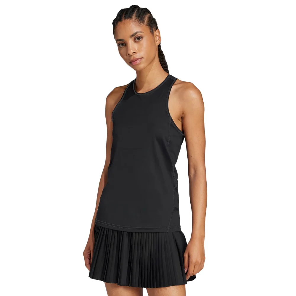 adidas Women's Club Tank - Black - Image 2