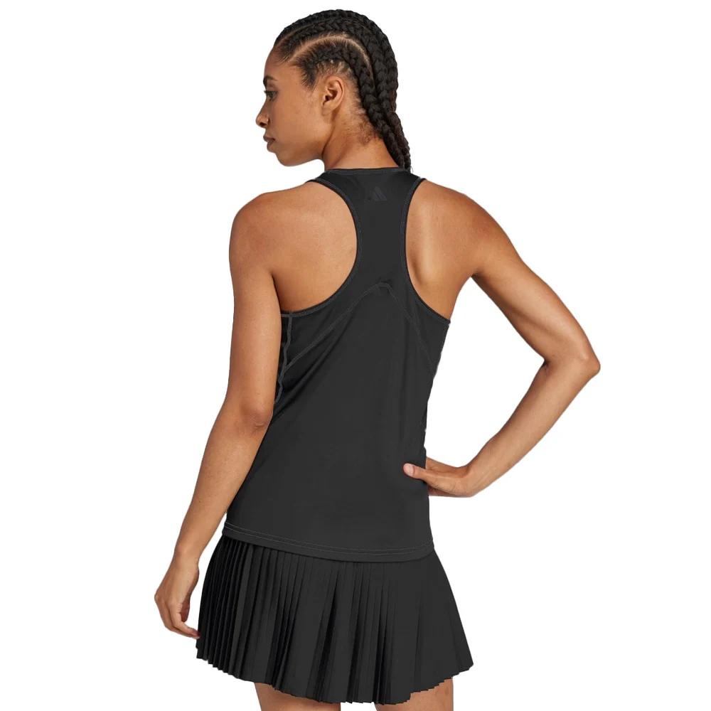 adidas Women's Club Tank - Black - Image 3