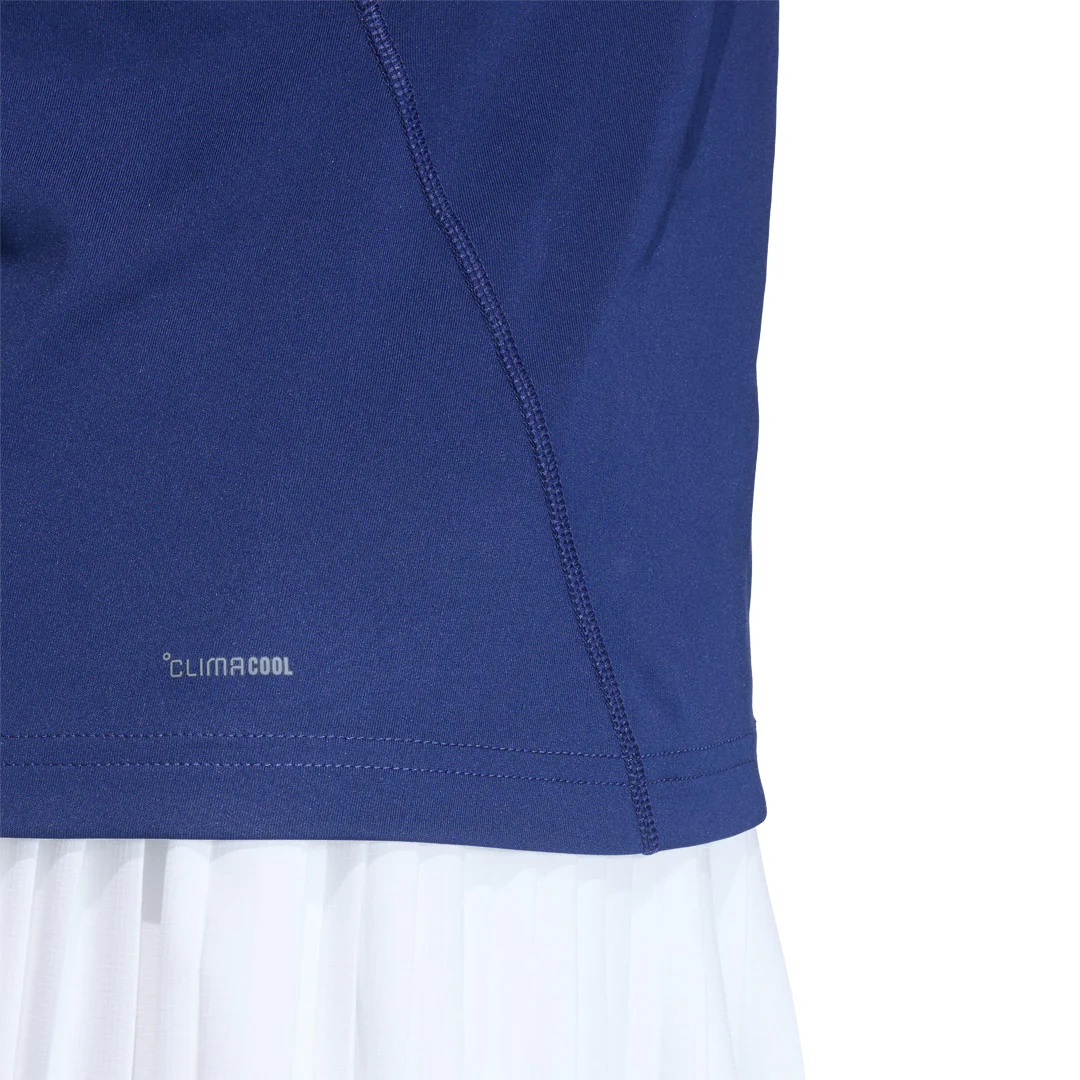 adidas Women's Club Tank - Dark Blue - Image 5