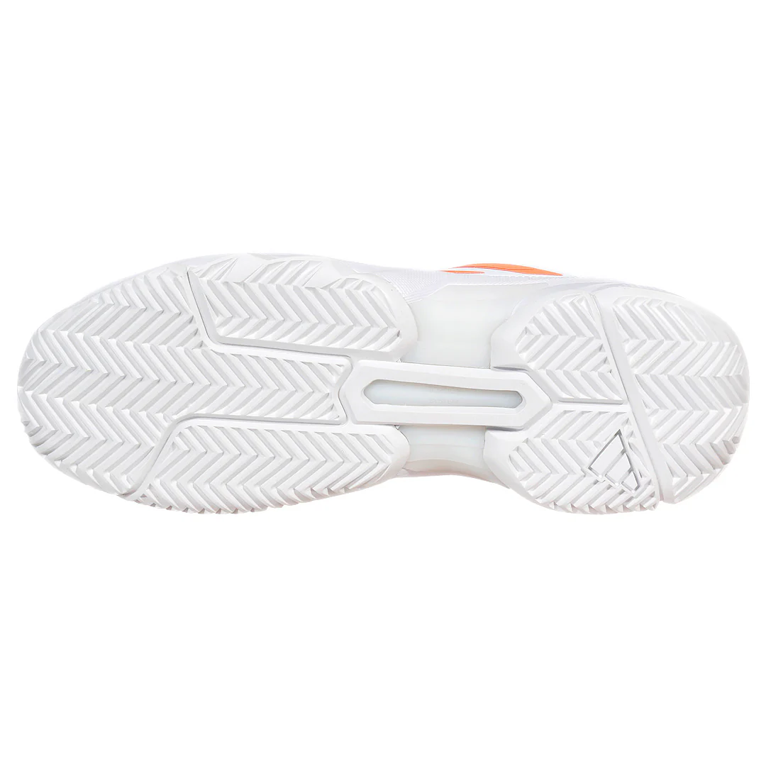 adidas Women's CourtJam Control 3 - Cloud White/Beam Orange - Image 3