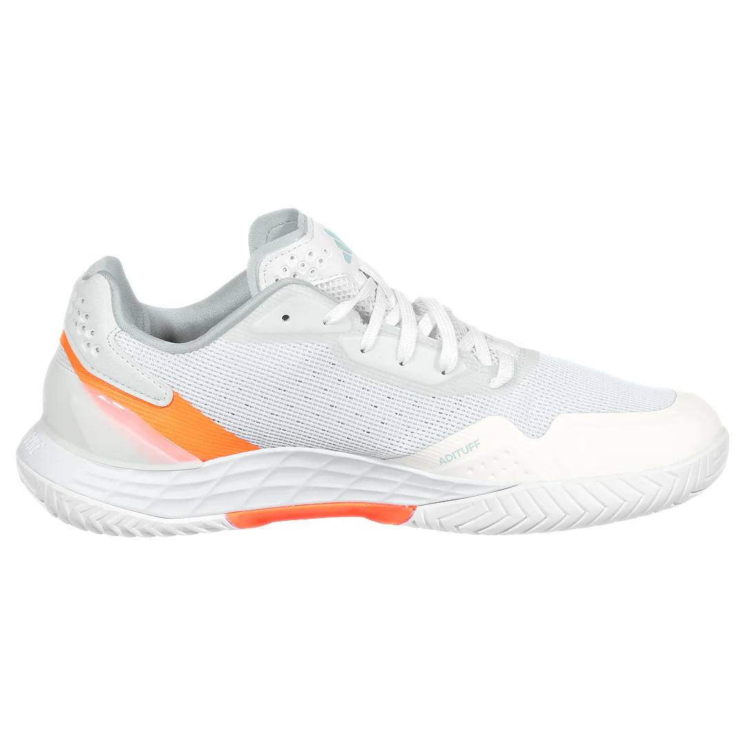 adidas Women's Defiant Speed 2 - Cloud White/Beam Orange - Image 2