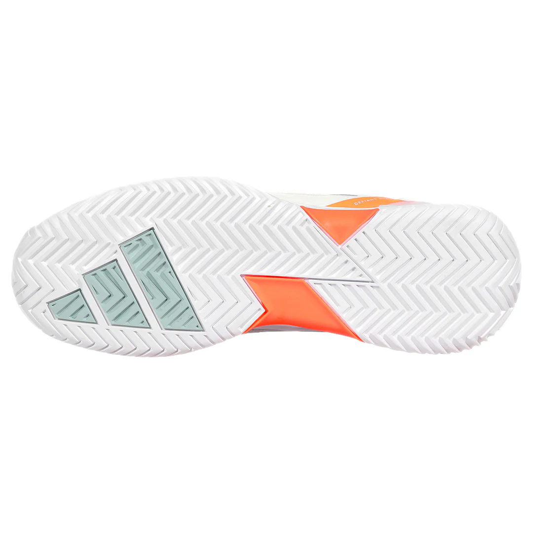 adidas Women's Defiant Speed 2 - Cloud White/Beam Orange - Image 3