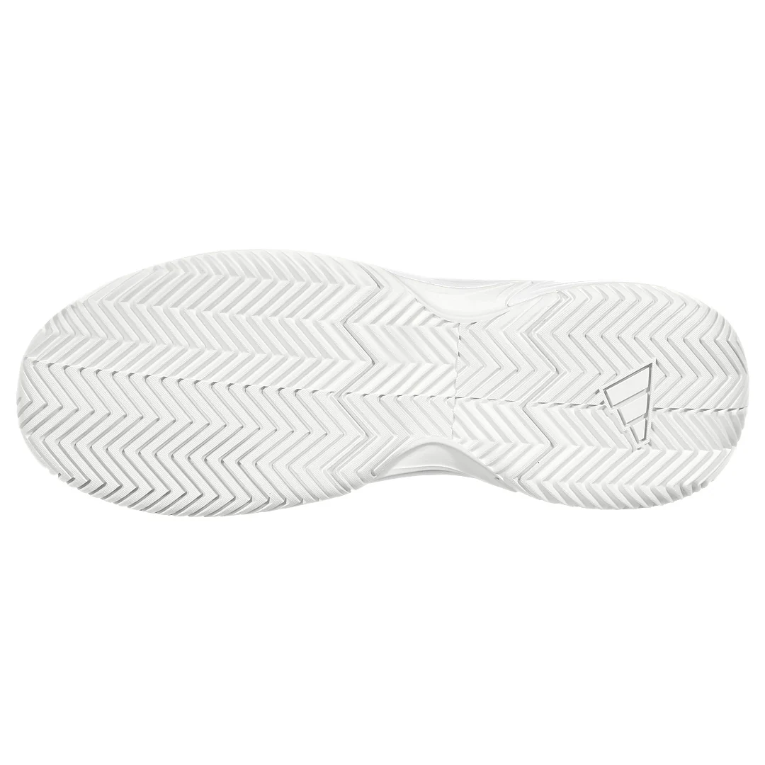 adidas Women's GameCourt 2 - Cloud White/Silver Metallic - Image 3