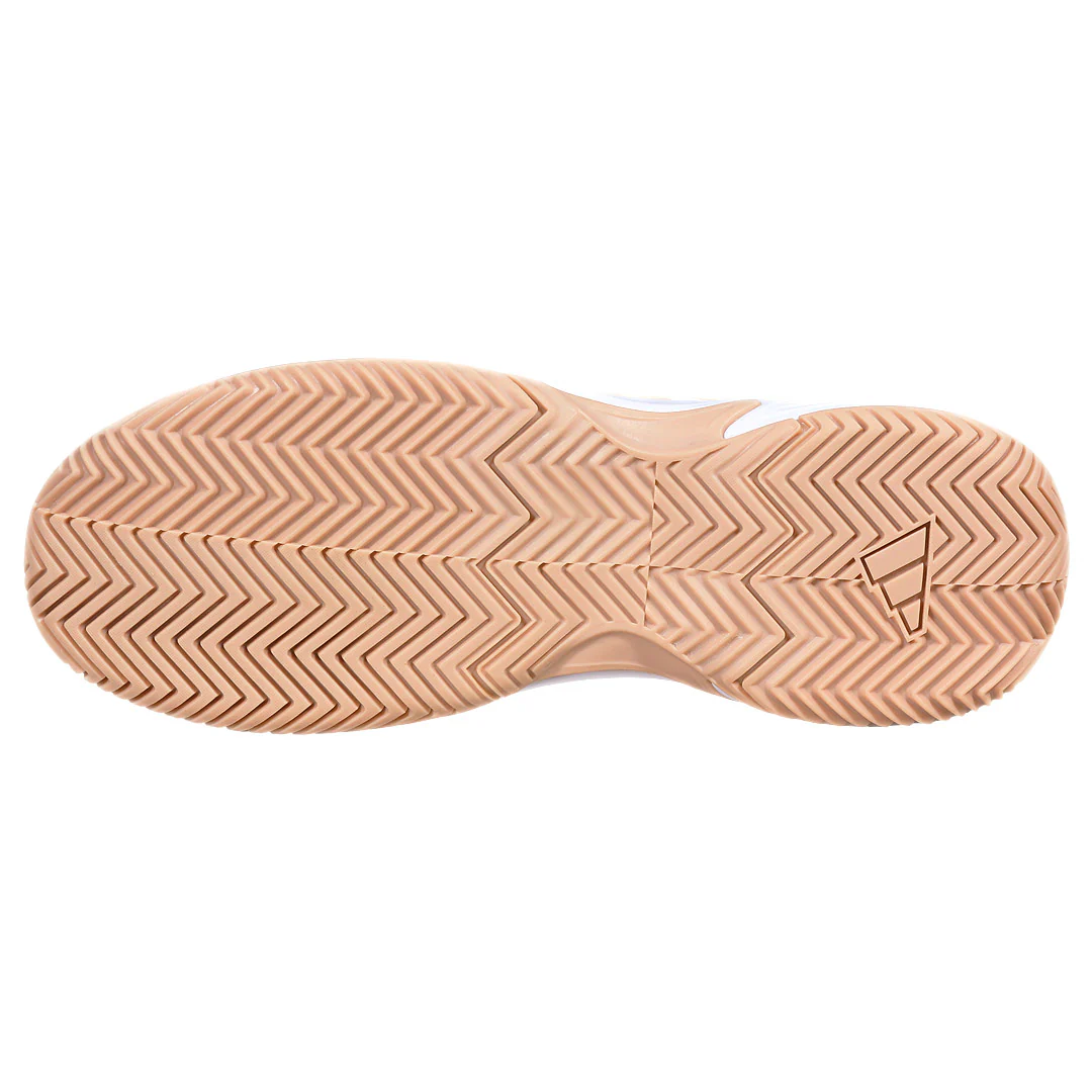 adidas Women's GameCourt 2 - White/Blush Pink - Image 3