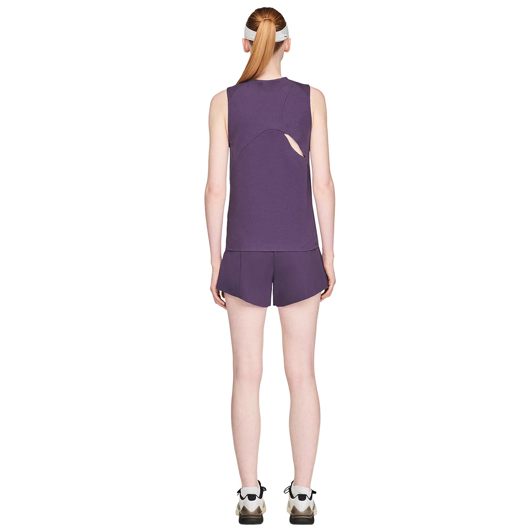 adidas Women's Y-3 Pro Match Tank - Aurora Plum - Image 4