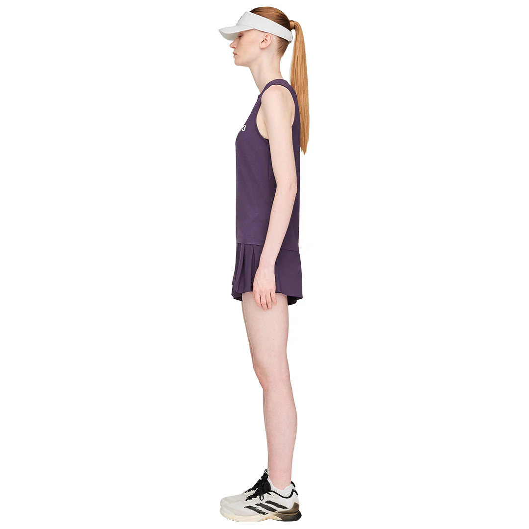 adidas Women's Y-3 Pro Match Tank - Aurora Plum - Image 5