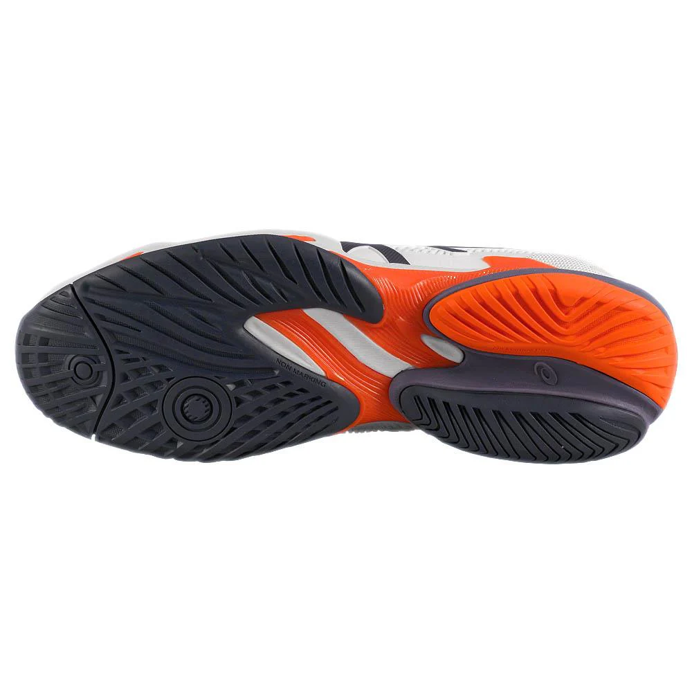 Asics Men's Court FF 3 - White/Greyish Purple - Image 3