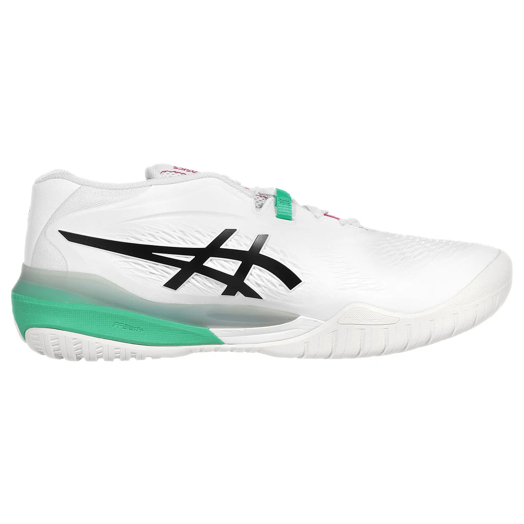 Asics Men's Gel-Resolution X - White/Aurora Green - Image 2