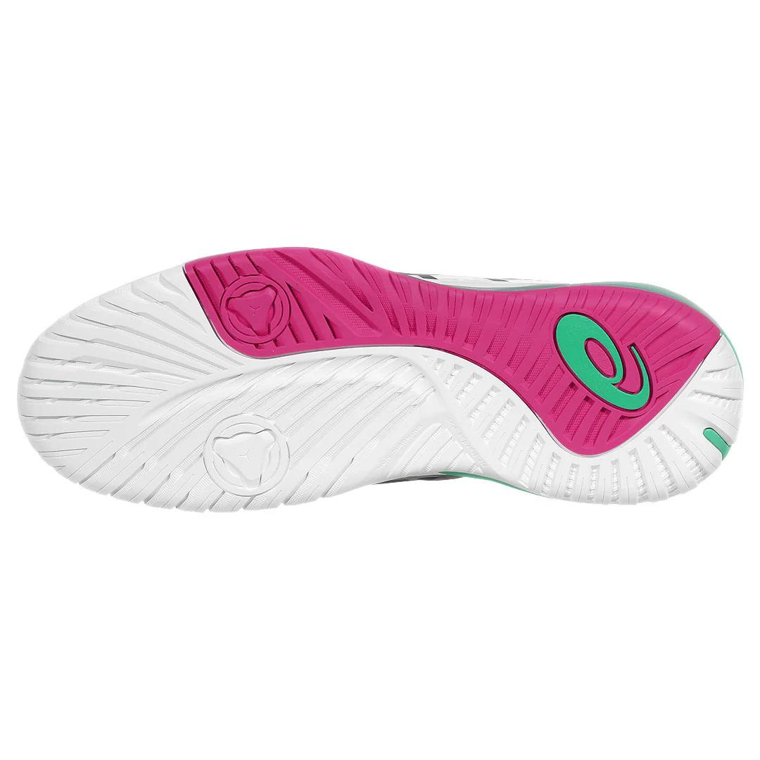 Asics Men's Gel-Resolution X - White/Aurora Green - Image 3