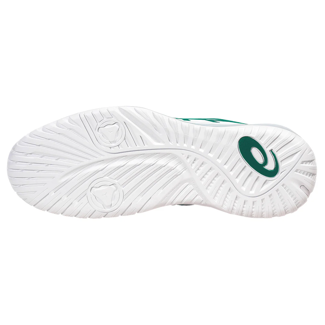 Asics Men's Gel-Resolution X - White/Pitch Green - Image 3