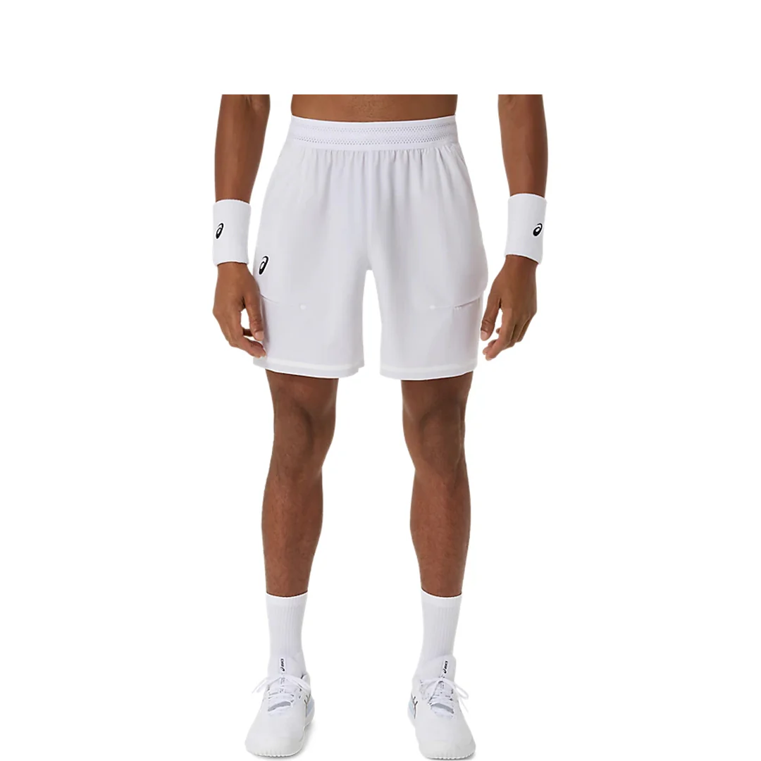Asics Men's Match 7" Short - Brilliant White - Image 2
