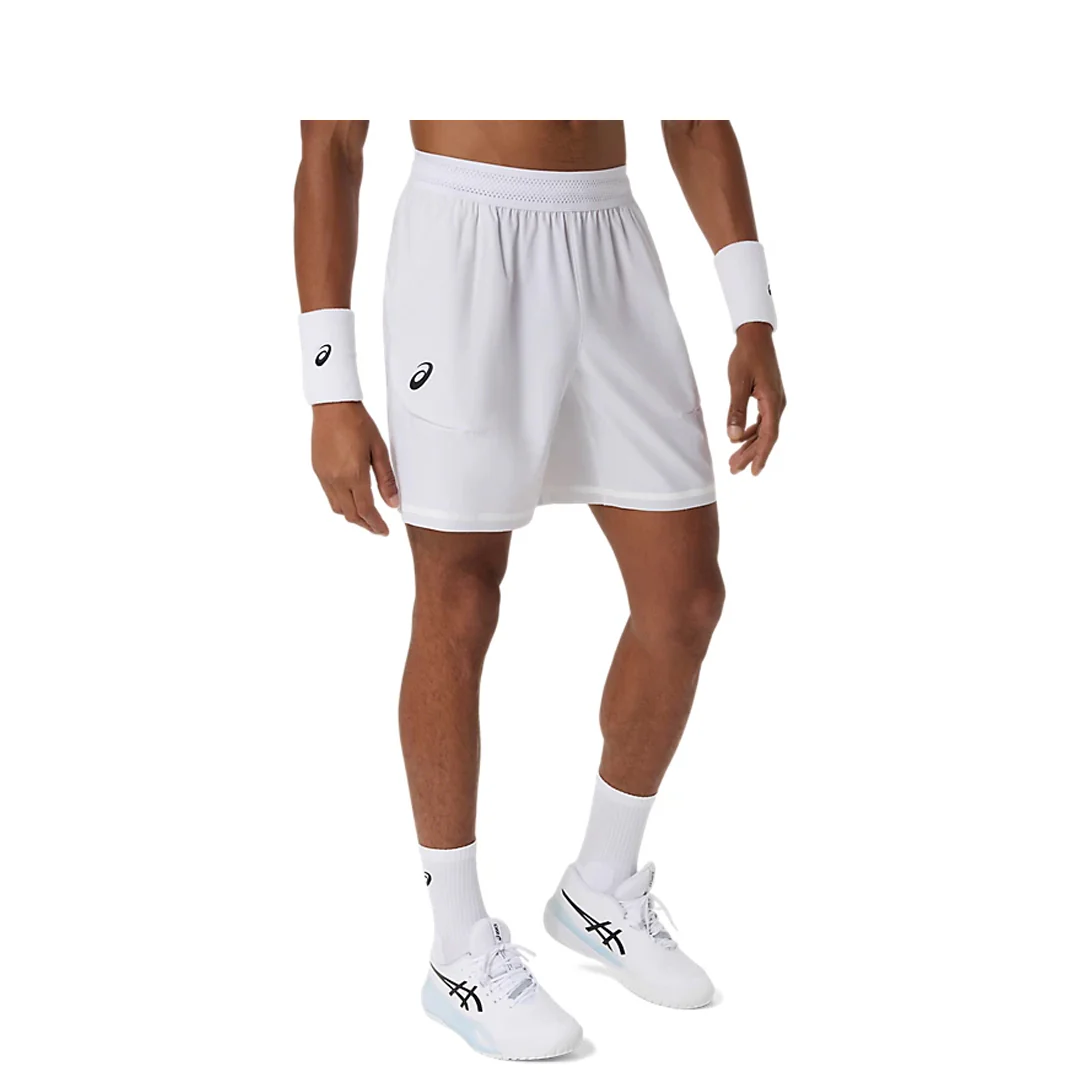 Asics Men's Match 7" Short - Brilliant White - Image 4