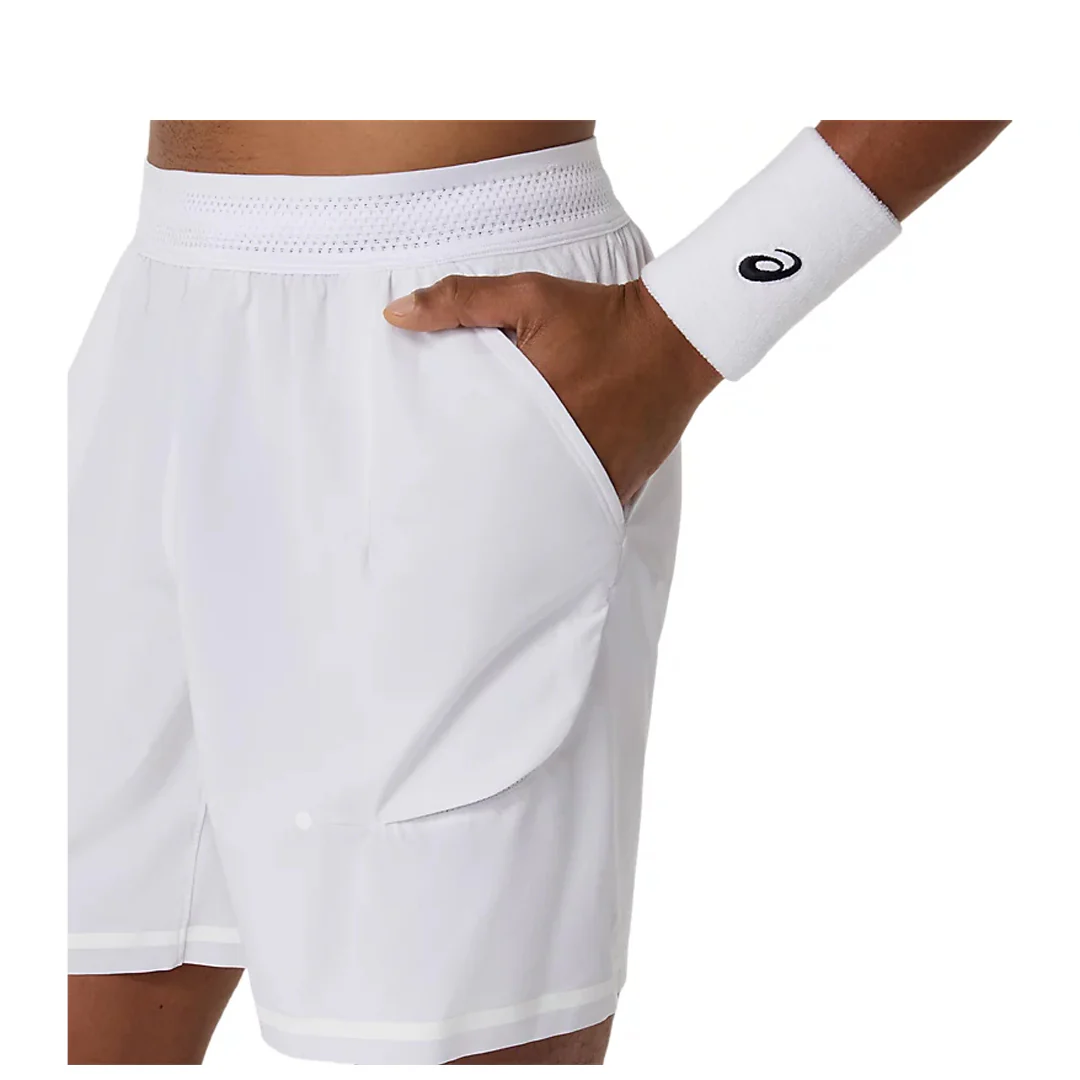 Asics Men's Match 7" Short - Brilliant White - Image 6