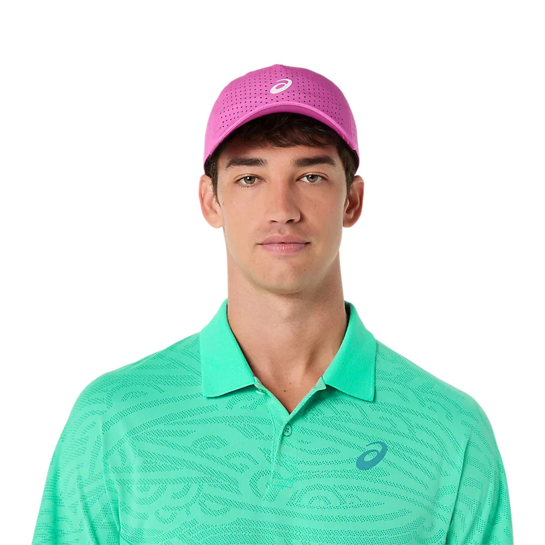 Asics Men's Match Jaquard Polo - Aurora Green - Image 5