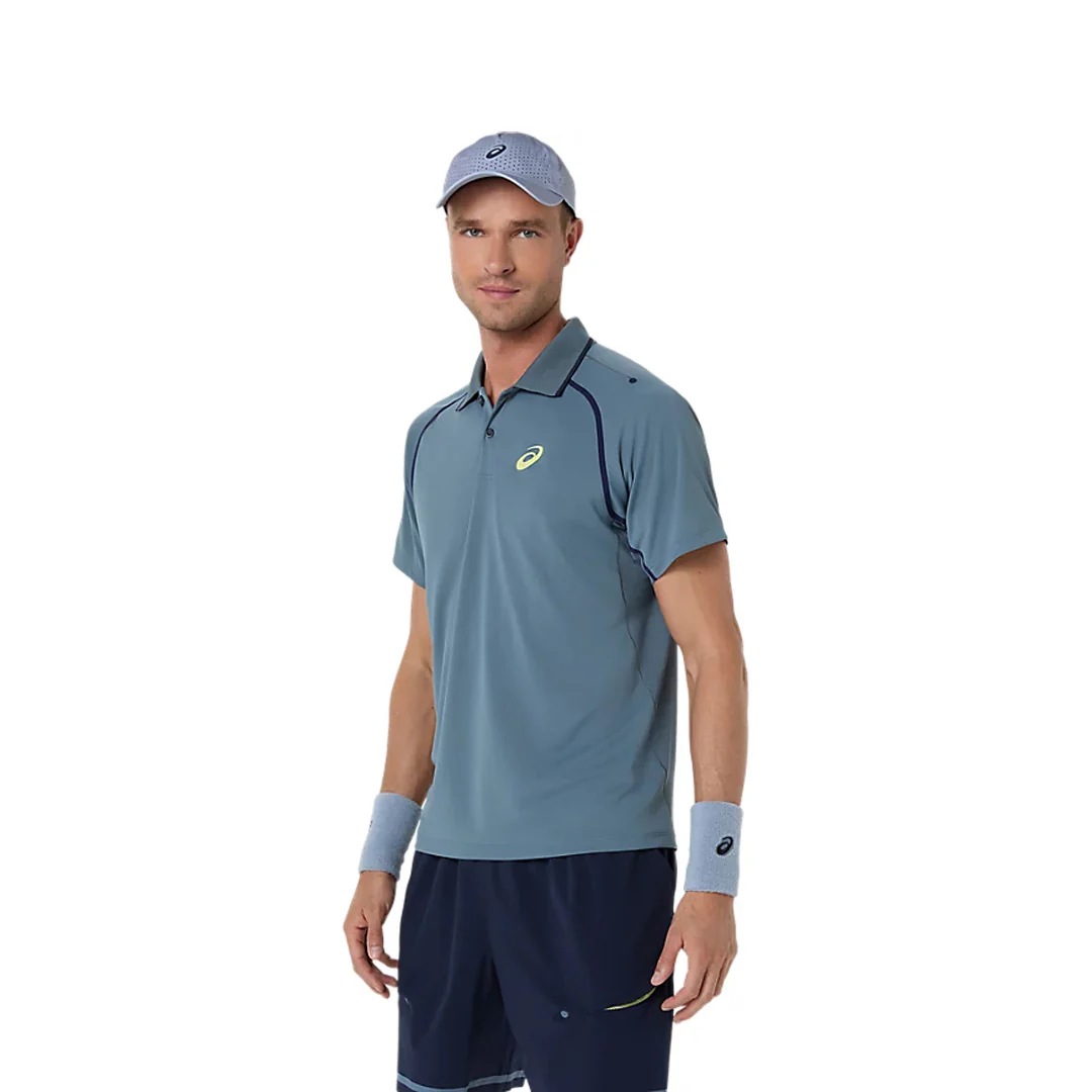Asics Men's Match Polo - Ironclad - Image 4