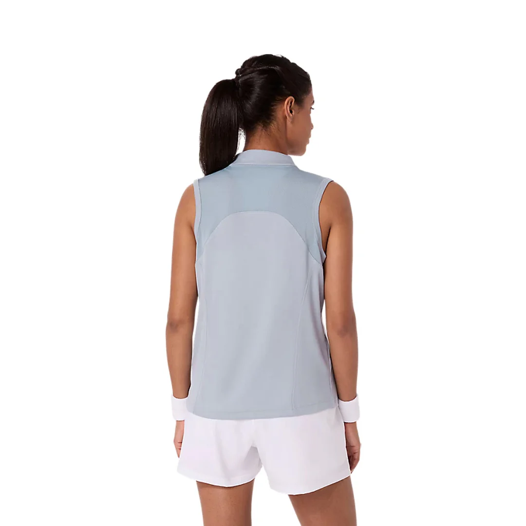 Asics Women's Court Tank - Grey Blue - Image 3