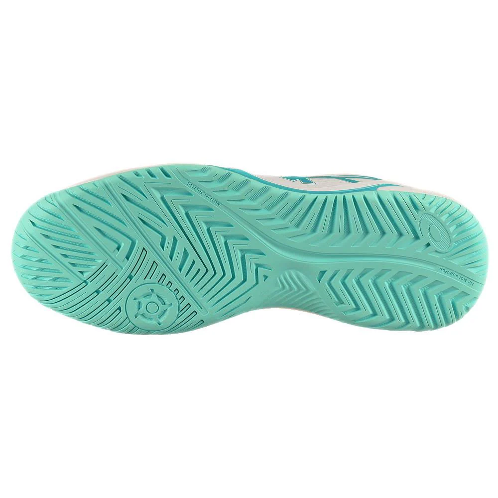 Asics Women's Gel-Dedicate 8 - Pickleball - White/Energy Aqua - Image 3