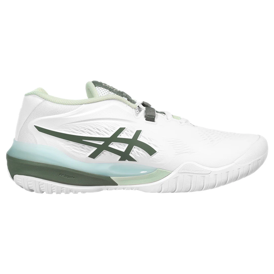 Asics Women's Gel-Resolution X - White/Monument Blue - Image 2