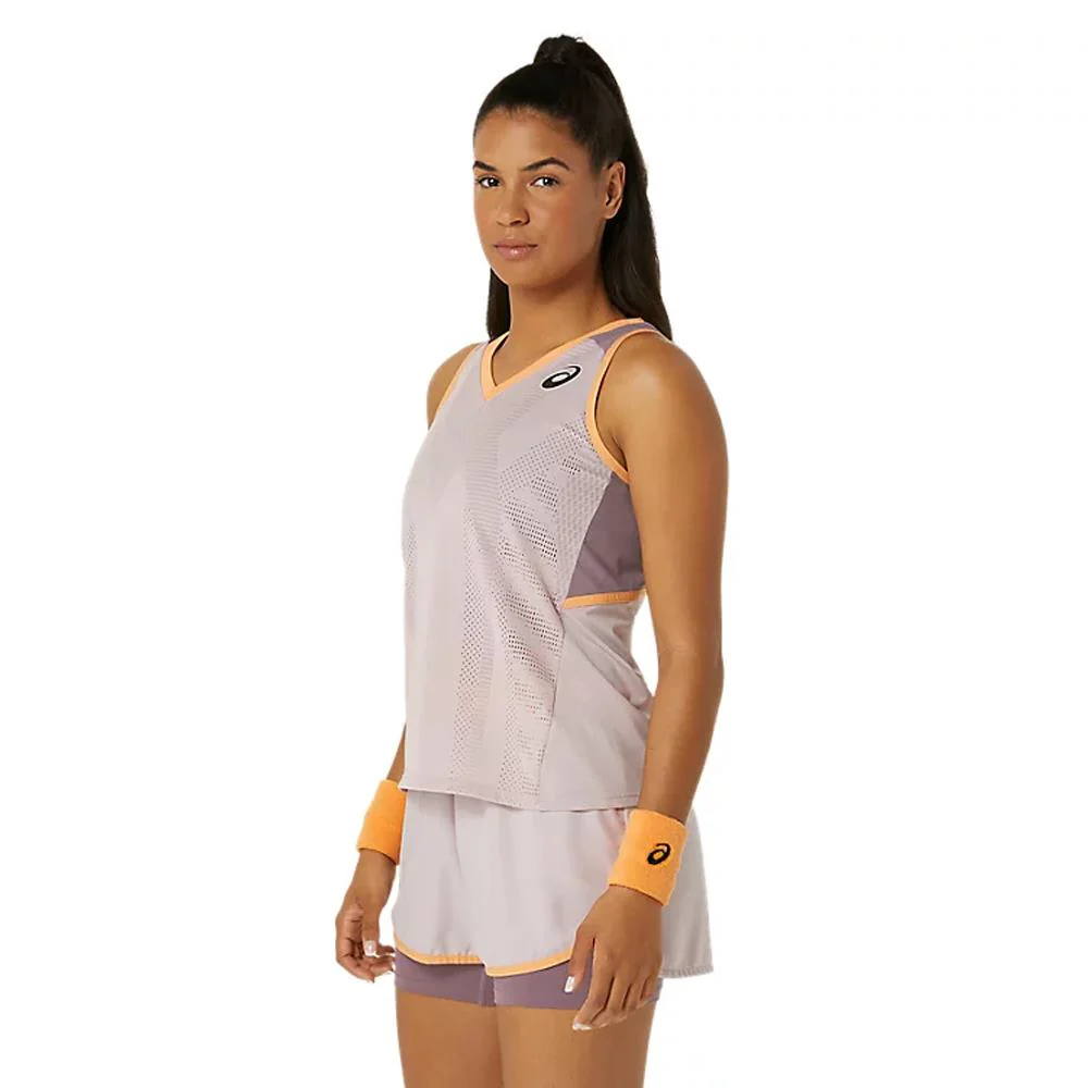 Asics Women's Match Actibreeze Tank - Watershed Rose - Image 5