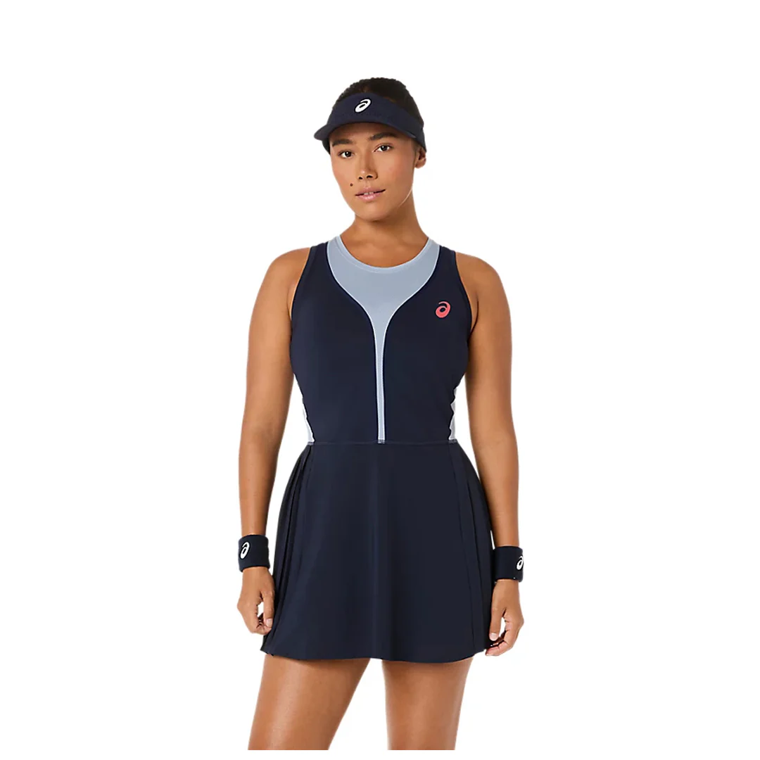 Asics Women's Match Pleated Dress - Midnight - Image 2
