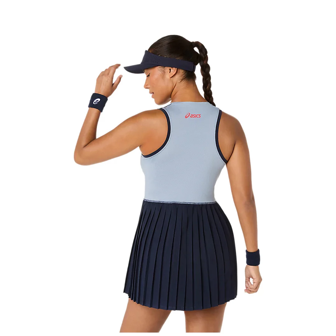 Asics Women's Match Pleated Dress - Midnight - Image 3
