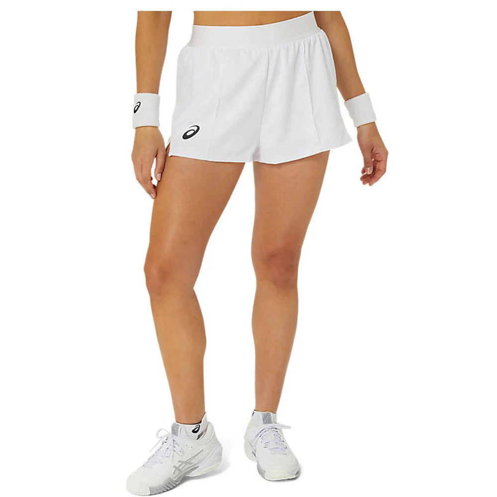 Asics Women's Match Short - Brilliant White - Image 3