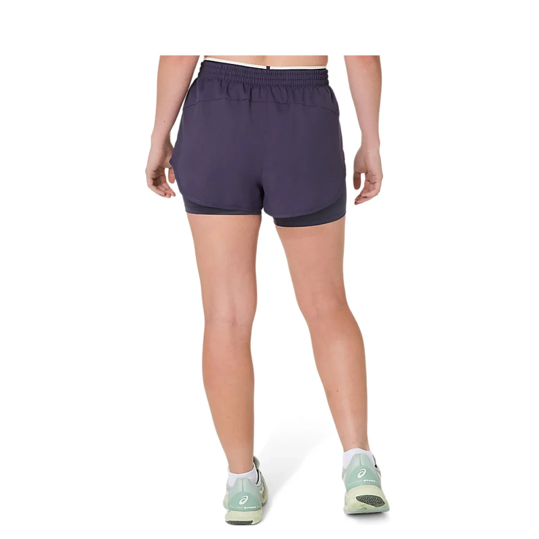 Asics Women's Match Short - Indigo Fog - Image 3