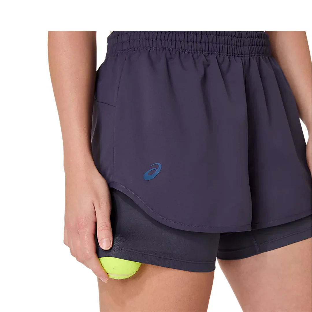 Asics Women's Match Short - Indigo Fog - Image 5